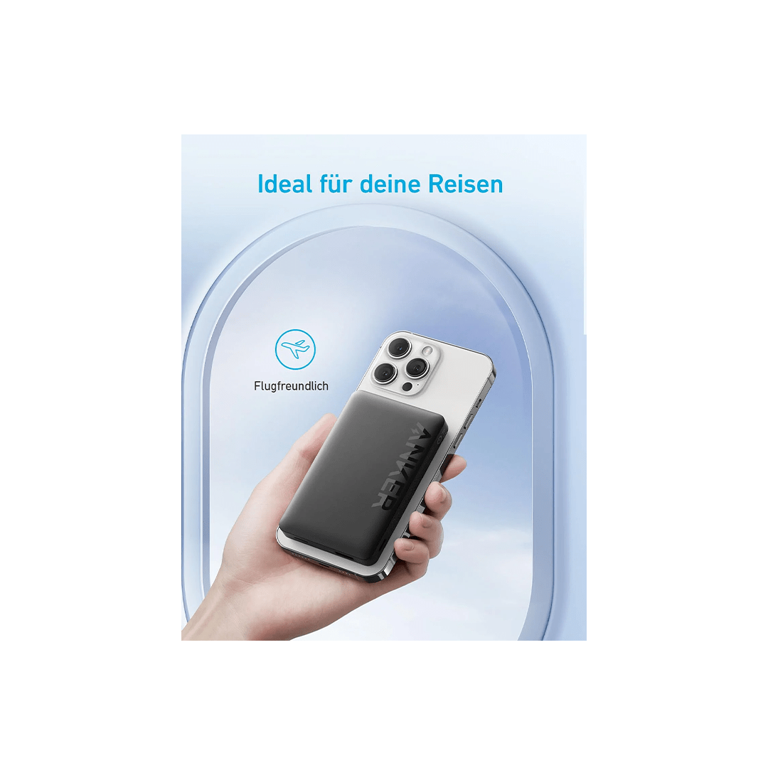Anker 334 MagGo 10000mAh PowerCore Battery - Black in Qatar Anker 334 MagGo 10000mAh PowerCore Battery - Black in Qatar